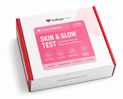 Food Sensitivity Test Kit – Skin, Hair & Radiance Health – At-Home Hair-Based Analysis – Supports Skin Clarity, Hair Condition & Glow – Personalised Wellness Report – Holisys Radiance