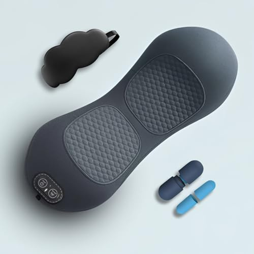 TeraDisc Pro Alividol Masajeador Lumbar, Masajeador de Espalda con Calor Ajustable y Vibración, Soporte Lumbar Ergonómico, Dispositivo de Relajación Muscular para Hogar y Oficina