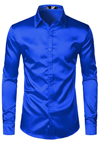 Vit silke satin smoking skjorta män långärmad anpassad herr klänning skjortor bröllopsfest dans man vardaglig skjorta chemise
