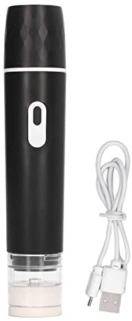 Respicefinem Macchina Sottovuoto Elettrica Portatile Pompa per Freschezza Alimenti Portatile con Batteria Ricaricabile Adatta per Conservare Alimenti e Vestiti (Nerone)