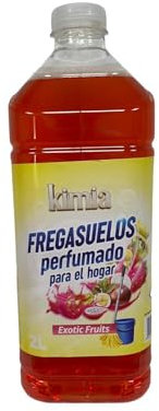 KIMIA - Fregasuelos Exotic Fruits Pack 2 x 2L | Fregasuelos Perfumado para Hogar | Limpiador de Suelo | Limpieza Profunda | Aroma Tropical | Fragancia Fresca y Duradera | Para Todo Tipo de Superficies