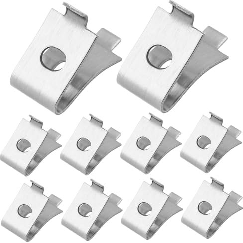 Artibetter 40stücke Stainless Steel Regalträger Clips Stabile Halterungen Für Holzregale Einfache Installation Ohne Werkzeug Langlebig Und Zuverlässig Für Jeden