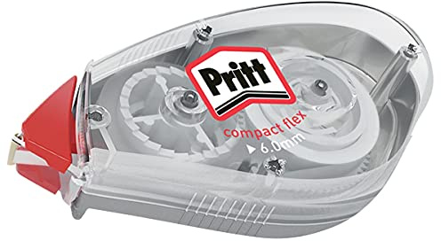 Pritt Korrekturband, 6 mm x 10 m, Transparent, Kunststoff, 1 Stück