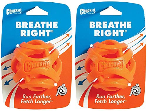 Chuckit! (2 Pack) Breathe Right Fetch Ball (groß)