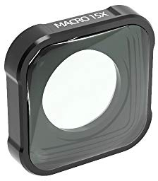 QKOO Obiettivo macro 15X per GoPro Hero 9 Nero/Hero 10 11 12 13 Nero Sport Action Camera Close-Up Filtro per HERO9 HERO10 HERO11 HERO12 HERO13 Nero