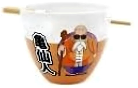 DRAGON BALL Z - Bol à Ramen avec Baguette 470ml - Roshi