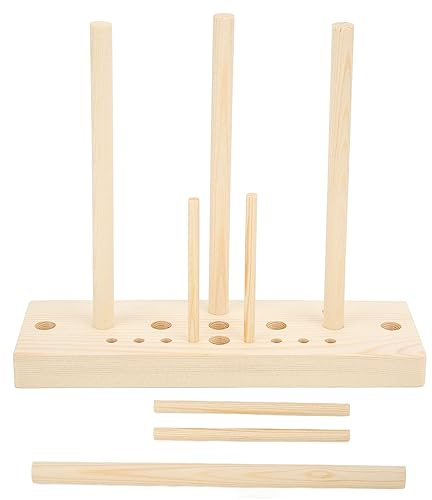 Focket Schleifenmacher, Tragbarer Schleifenmacher aus Holz für Bänder, Verstellbarer Schleifenmacher für Weihnachts-Halloween-Schleifen, Haarschleifen, Erstellen von Geschenkschleifen
