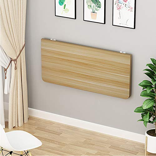 SCIAZA Kleiner schwebender Wandtisch, Klapptisch, wandmontierter Schreibtisch, klappbar, schwebender Tisch, Hängetisch, geeignet für Schlafzimmer, Badezimmer, Balkon Efficency