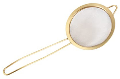 Cabilock Cucchiaio Per Schiumarola in Acciaio Inox Setaccio A Maglie Fini Da 14 Cm E All'usura Facile Da Pulire