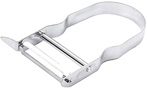 HGDXDP Pelafrutta Pelatore in Acciaio Inossidabile Multifunzionale Cucina a Due in-One, Leggera, Taglia 6.5 cm * 11 cm