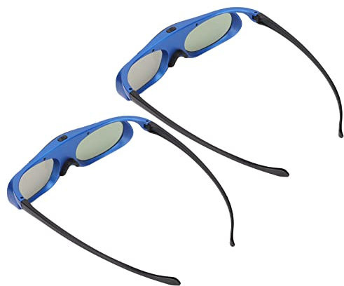 Lunettes de réalité Augmentée, Lunettes 3D DLP Link Shutter Lunettes 144 Hz pour la Plupart des Projecteurs 3D DLP-Link