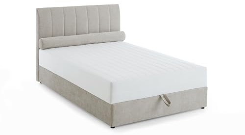 Stauraum- Boxbett Alicia mit Kissenrolle