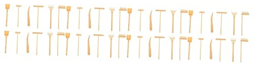 VILLFUL 8 Ensembles De Râteaux À Sable, Bac À Sable, Outils De Jardin Zen, Jardin Zen, Plateau De Jardin Zen, Table De Jardin De Sable Zen, Jardin Zen Pour Bureau, Râteau En Bambou, Kit