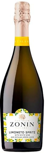 Slow Sardinia Limoneto Spritz 2 Bottiglie da 75cl, 6% vol | Vino Bianco e Limoni di Sicilia, Spuma Vivace, Colore Giallo Limone | Aperitivo Agrumato e Rinfrescante