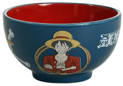 Elbenwald Cuenco para cereales, varios diseños, 600 ml, cerámica (One Piece)