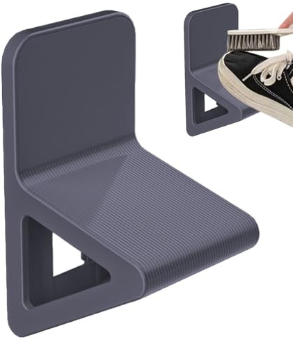 Shower Shaving Foot Rest - Triangular Stable Bathroom Pedal, Adjustable Height Settings, Strong Suction Cup Base | Secure Leg Assist for Shaving, Pedicures, and Foot Care in Showers