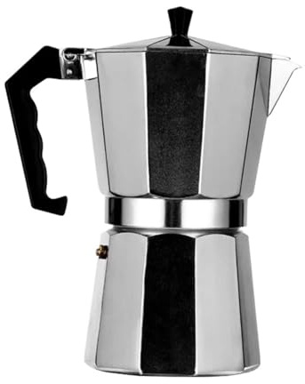 Caffettiere Moka Caffettiera italiana ottagonale in alluminio