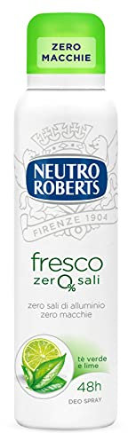 ROBERTS Set 12 ROBERTS Deodorante spray fresco the verde/lime 125 ml.
