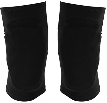 B Baosity Protection Genoux, Protège Genouillères pour Patinage Artistique, Planche à roulettes, Scooter, Vélo, Cyclisme - Noir, S