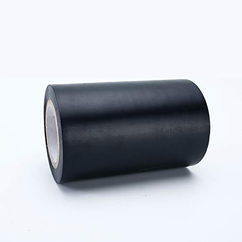 Ruban adhésif extra large en PVC pour isolation électrique - Noir - 100 mm x 20 m