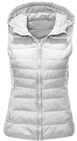 Chaleco acolchado para mujer, chaleco acolchado ligero, chaleco acolchado de un solo color, chaleco cálido para primavera, otoño e invierno, chaleco de transición al aire libre, chaleco de invierno,