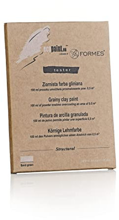 EcoPaint Wand-Tester 100ml (SAND GREEN - STRUKTURGRÜN - GRÜN / 10/)