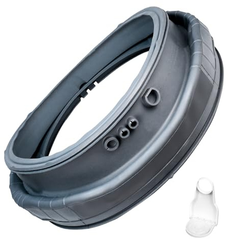 Upgraded MDS47123601/MDS47123602 Washer Door Boot Seal Gasket Bellow Compatible with Kenmore & LG Front Load Washer Door Gasket MDS64237202 MDS64237201 PS3535210 1529948 WM3050CW WM2701HV WM3250HWA
