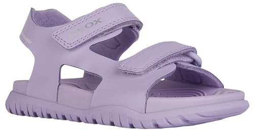 Geox J FUSBETTO GI Sandalia, lila, talla 38 EU, Lilac, 38 EU