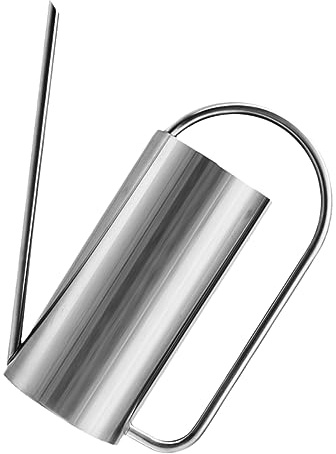 Toyvian Regadera De Acero Inoxidable para Plantas Interior y Exterior con Boquilla Larga De Precisión y Capacidad Metal Resistente y Diseño Ergonómico para Riego Sin Derrames para Bonsáis