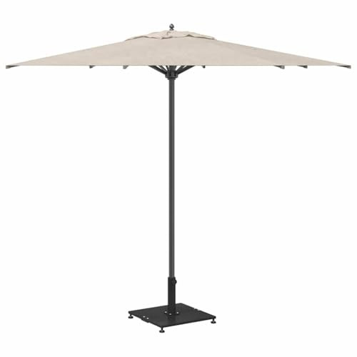 vidaXL Sonnenschirmständer Schwarz 45 x 45 x 31 cm, Garten-Schirm, stylische Schattenlösung, Outdoor-Basis, Terrassen-Unterstützung, UV-Schutz, minimalistisches Design