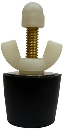 Expansion Plug with Schrader Valve, #6 Winter Blow Thru, 1 Inch Fitting, LHBP6 (1)