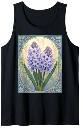 Sonbol Bloom Jacinto Lila de Nowruz Camiseta sin Mangas