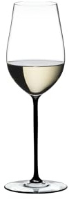 RIEDEL FATTO A MANO BY Riesling/Zinfandel - Schwarz - Einzelpackung, Weinglas, Kristallglas, Spülmaschinenfest - 4900/15B