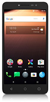 Alcatel Smartphone A3 XL (15,25 cm (6 Zoll) Display, 16 GB Speicher, Android 7.0) Grau/Silber
