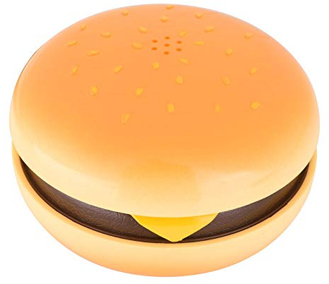 PUSOKEI Hamburger Festnetztelefon Neuheit Dekoration Cheeseburger Kabelgebundenes Telefon Kabelgebundenes Retro-Geschenktelefon für Zuhause/Büro/Hotel - Sprachwahl, Neuwahl der letzten Nummer