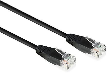 ACT Cable Ethernet CAT6 de 0,9 m, 10/100/1000/Mbit/s, RJ45, U/UTP LAN CAT 6, 250 MHz, PoE, cables de cobre completo, para interruptor, router, panel de conexión, TV, PC y portátil - AC4000