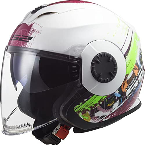 LS2, motorradhelm Verso Spring White pink, XXS