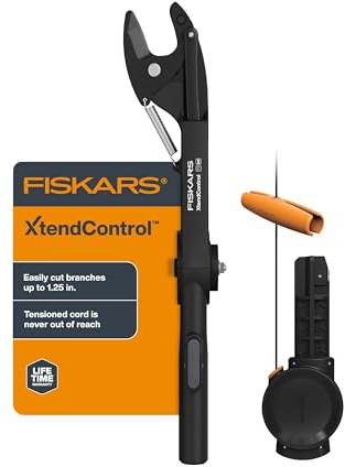 Fiskars XtendControl Pruning Head and Cord Reel with Linear Double-Pulley System, Quick-Adjust Pull-Cord Handle, Compatible with XtendControl Extension Poles (Pole Not Included)
