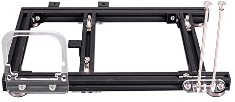 AHSATA ITX-Motherboard, DIY Offener Rahmen, Wärmeableitung, Aluminiumlegierung, Computer-Motherboard-Prüfstand, Prüfstand, Luftgehäuse, PC-Gehäuse, Chassis für Black S, Open Air,