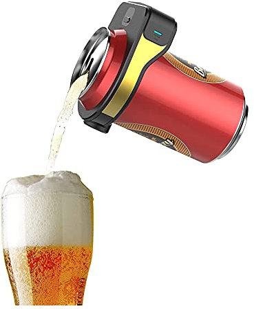 TKITTE Dispensador De Cerveza Dispensador De Bebidas Espumador De Cerveza Portátil, Dispensador De Cerveza, Espumador De Cerveza Ultrasónico Eléctrico, Ultraligero Y Fácil De Transportar