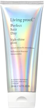 Living Proof Perfect Hair Day High-Shine Gloss – Lucentezza istantanea e duratura – Fino a 3 lavaggi – Formula senza siliconi – Capelli più lisci, luminosi e facili da pettinare - 200ml