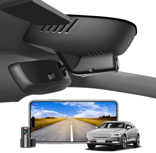 Mangoal Dashcam Fram 4K & Bak 1080P för Volvo Polestar 2, 2021-2024