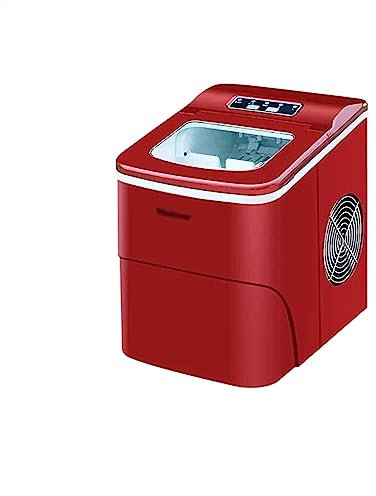 Facile da usare Macchina for il ghiaccio da banco, Macchina for il ghiaccio 6 minuti 9 proiettili di ghiaccio, 33 libbre/24 ore, Macchina for il ghiaccio portatile con autopulizia perfetto per la casa