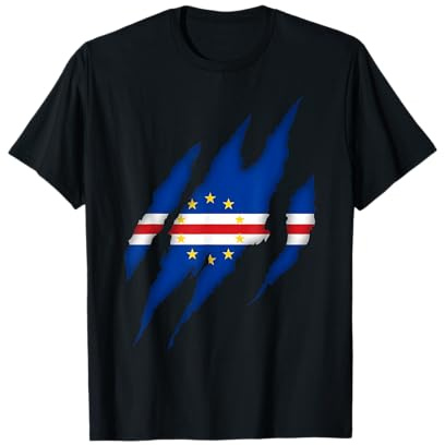 Cabo Verde,Cape verde Flag,Flag of Cabo Verde. T-Shirt