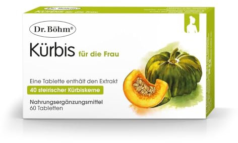 Dr Böhm Kürbis Tabletten für die Frau, 60 St. Tabletten