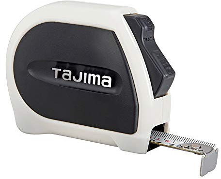 Tajima Bandmaß (Maßband) 5 m / 19 mm (Auto tape lock, strong tape, 50 Prozent mehr Bandauszug) - SS950MGLB