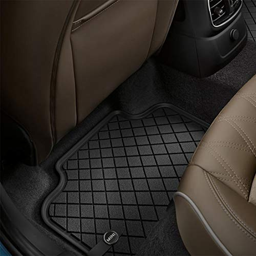MINI 51472411340 Lot de tapis de sol toutes saisons en noir essentiel pour F57 Cabriolet (ensemble de 2 tapis arrière)