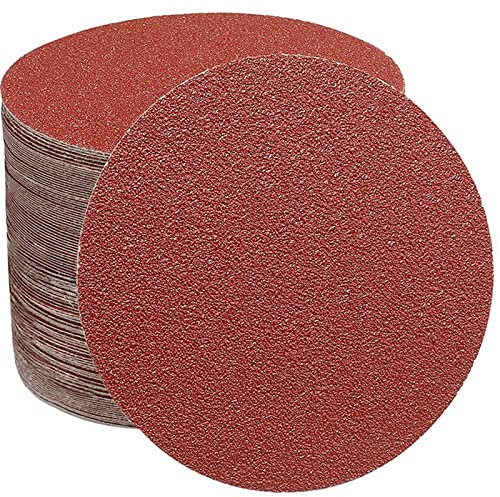 70 PZ Dischi abrasivi da 125 mm Fogli di sabbia a disco per carta vetrata 40 60 100 150 240 320 e 600 Levigatore a disco e smerigliatrice a grana grossa cuscinetti per levigatrice orbitali