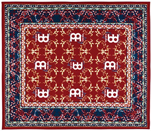 Meinl Cymbals Drum Rug Schlagzeugteppich 1,40x1,60 Meter für platzsparende Setups - rutschfester Boden, dicht gewebter Stoff – Drumset Zubehör, Oriental (MDRS-OR)