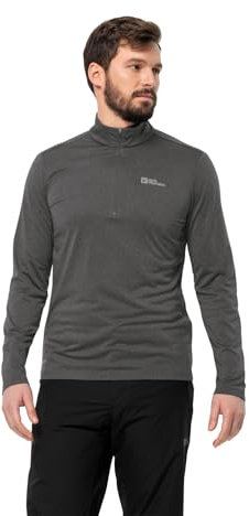 Jack Wolfskin Herren Sky Thermal Hz M Wander-Shirt, Slate, 3XL EU